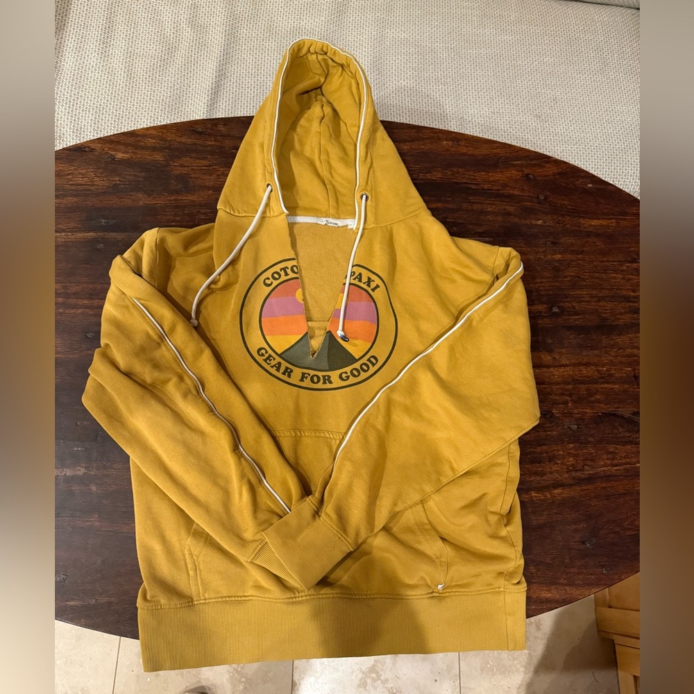 Cotopaxi Sunset Graphic Mustard Top